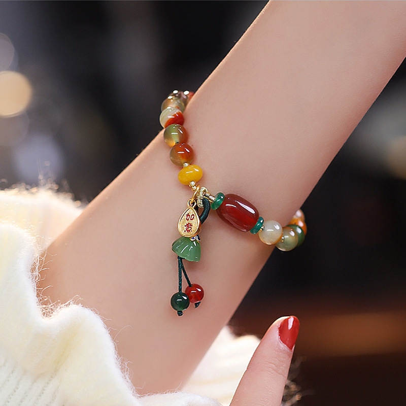Vintage Collectibles For Sale - New Chinese Style Colorful Beaded Bracelet