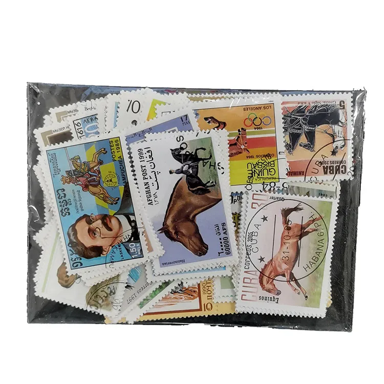 100 Different Horse Stamps Non - Collectible Vintage Postage Stamps review and price