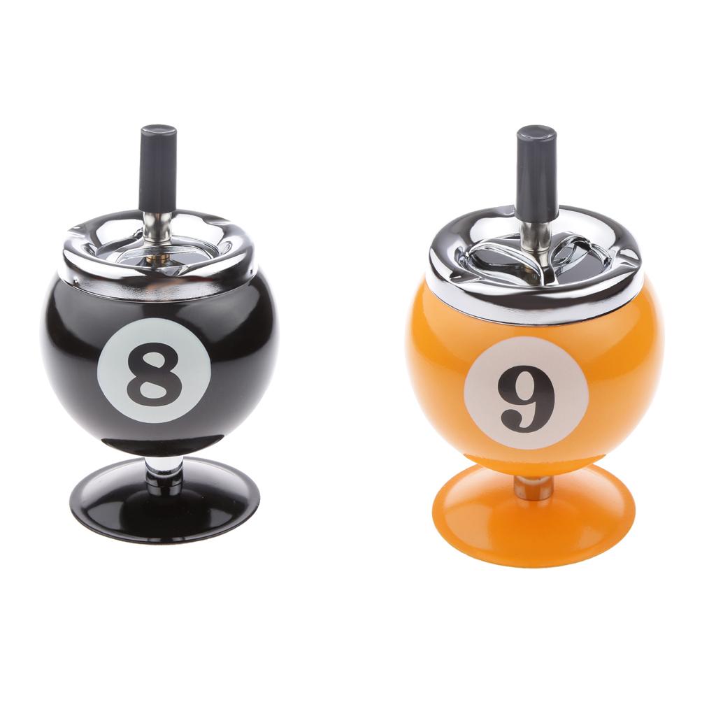 Aluminum Billiard Ashtrays wit - Vintage Collectible Ashtrays review and price