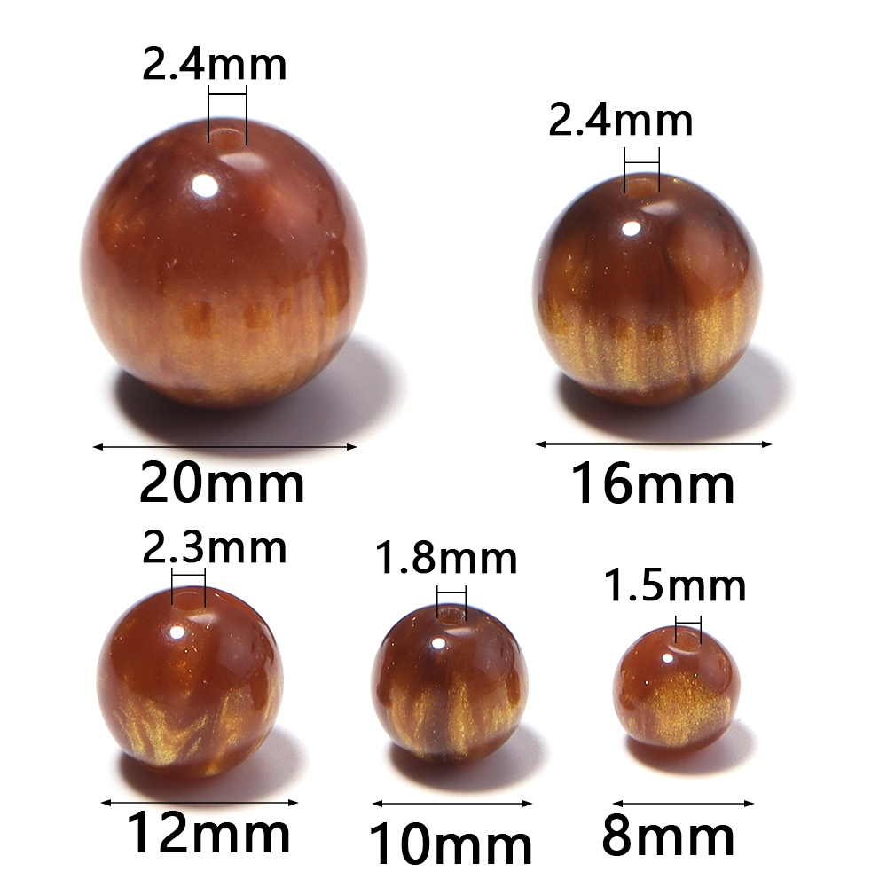 5-30pcs/lot 8-20mm Gilding Res - Vintage Collectibles For Sale review and price