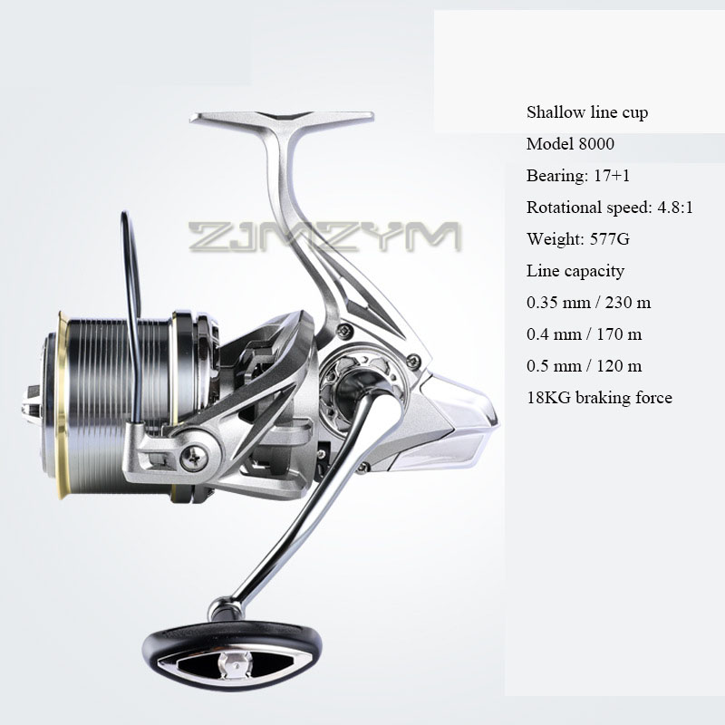 18KG Large Drag Fishing Reels  - Developing Tank Reel review and price