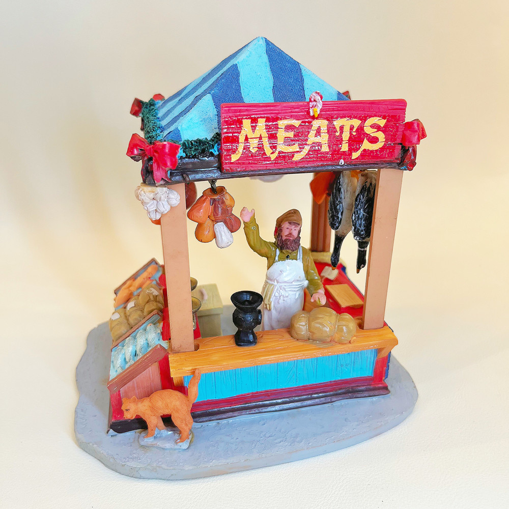 Vintage European Butcher Meat  - Vintage Collectible Market review and price