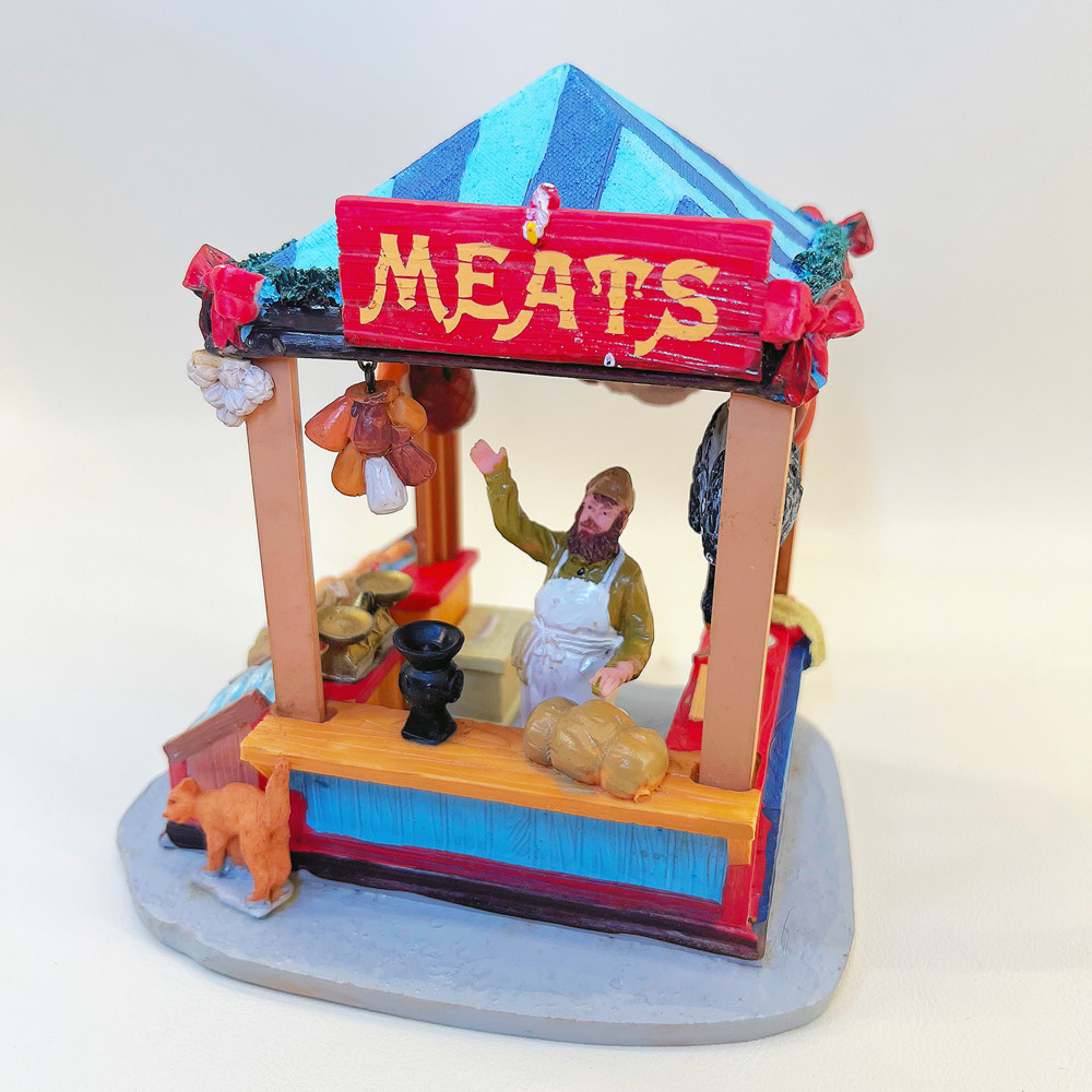 Vintage European Butcher Meat  - Vintage Collectible Market review and price