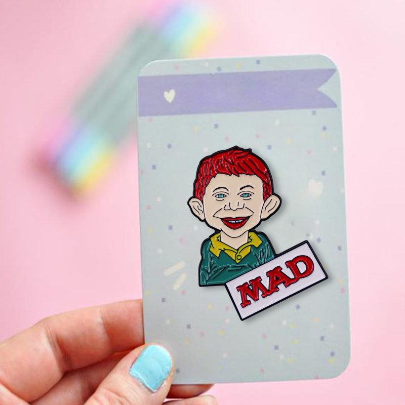 MAD Magazine Alfred E. Neuman  - Vintage Collectible Pins review and price