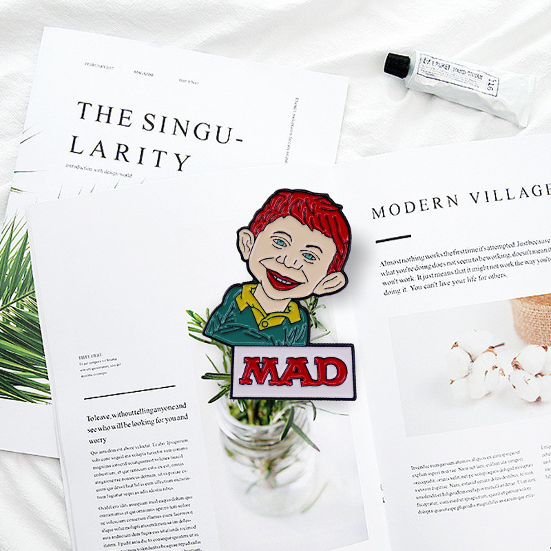 MAD Magazine Alfred E. Neuman  - Vintage Collectible Pins review and price