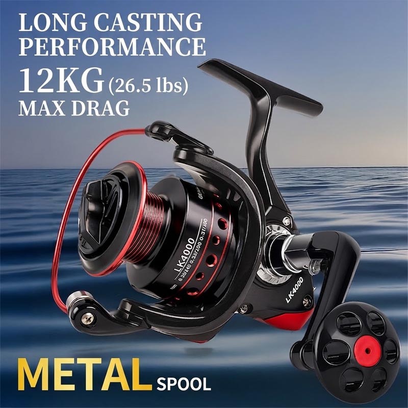 Full Metal Spinning Fishing Re - Developing Tank Reel review and price