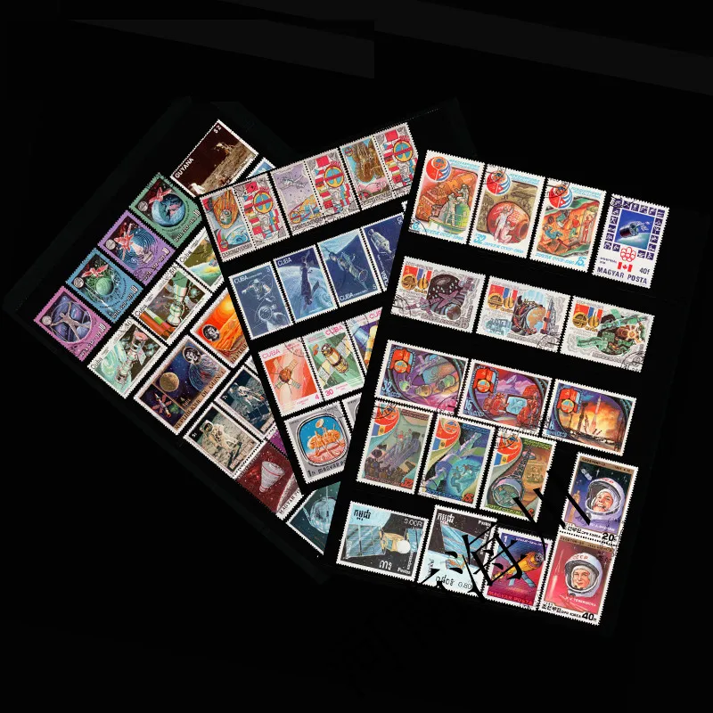 100 Different Outer Space Stam - Collectible Vintage Postage Stamps review and price