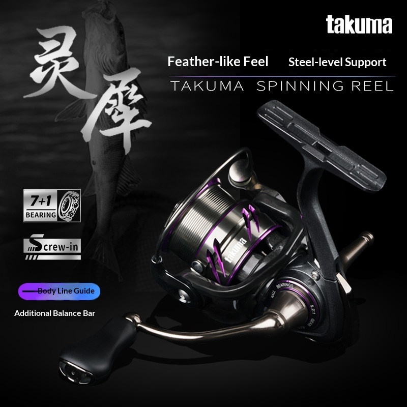 Takuma Spinning Reel Lightweig - Developing Tank Reel review and price