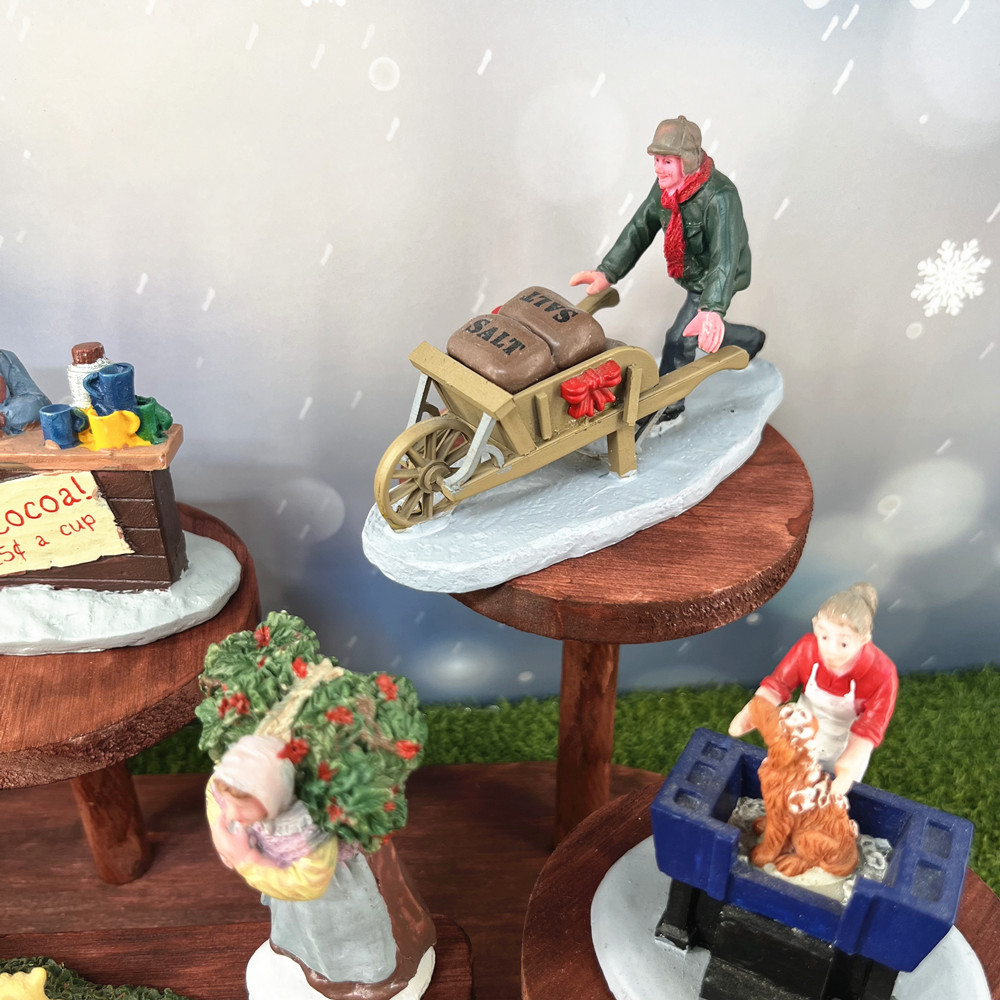 Vintage Christmas Village Figu - Vintage Collectible Market review and price