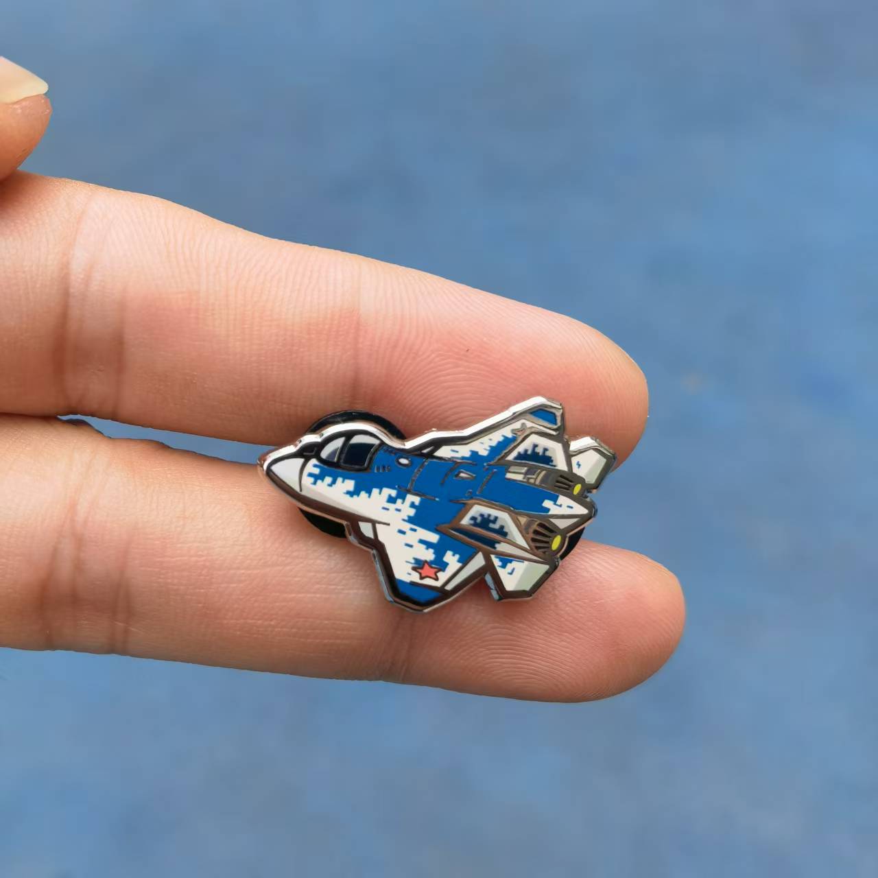 Original Chibi Airplane Badge  - Vintage Collectible Pins review and price
