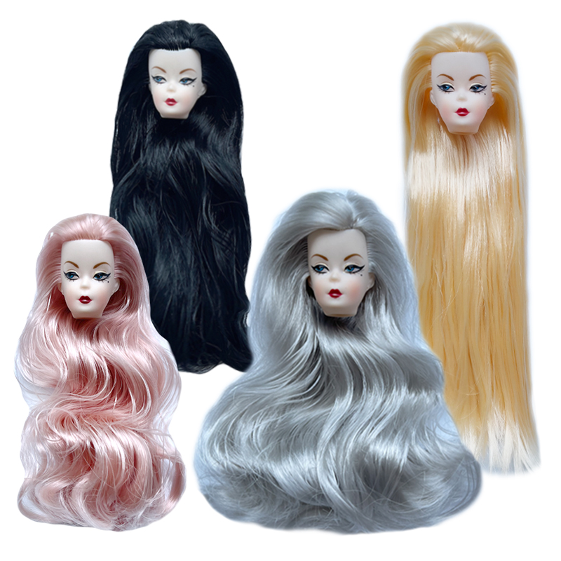 Blue Eye Wavy Curls Hair Doll  - Vintage Item review and price