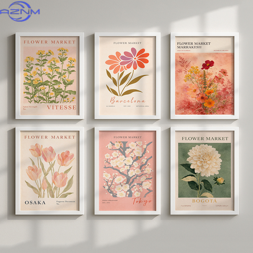 Collection of 6 Canvas Prints  - Vintage Collectible Market review and price