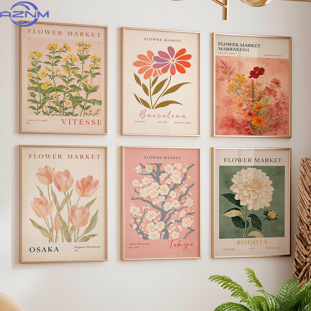 Collection of 6 Canvas Prints  - Vintage Collectible Market review and price